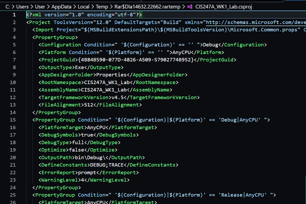 (New Full Course Guide) CIS247A Week iLab 1-7 Projects
