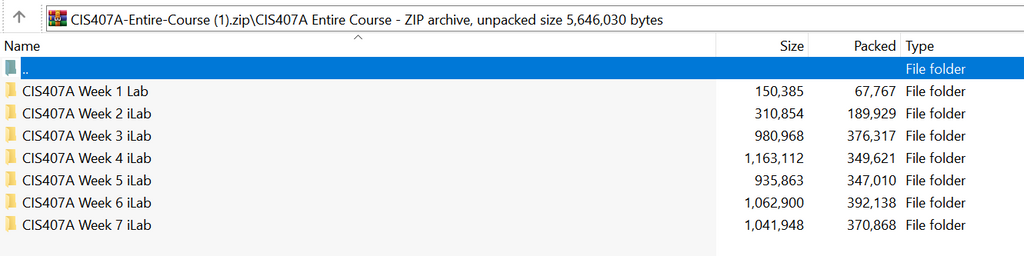 (New Full Course Guide) CIS407A Entire Course Study Guide Solution Downloads