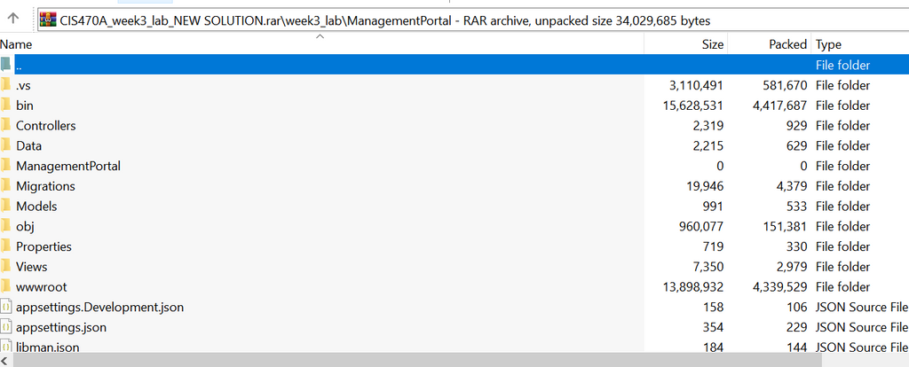 (New iLab Project  Guide) CIS 470A Week3 lab