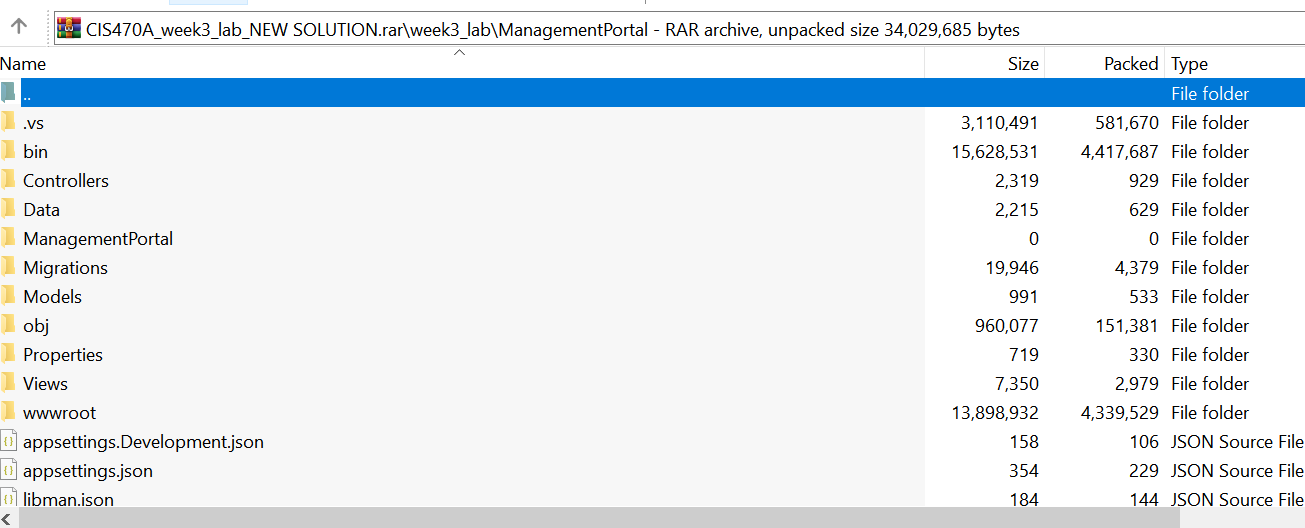 (New iLab Project  Guide) CIS 470A Week3 lab