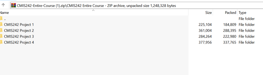 (New Full Course Guide)CMIS 242 Entire Course Study Solutions Download