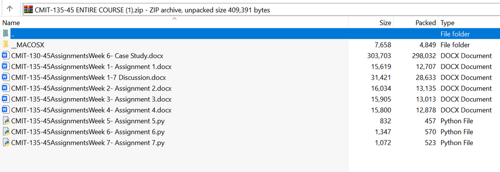 (New Full Course Guide) CMIT-135-45 Assignments Solution Download Champlain College
