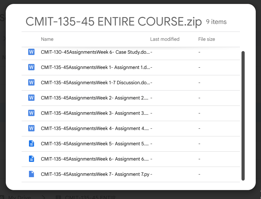 (New Full Course Guide) CMIT-135-45 Assignments Solution Download Champlain College
