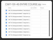 (New Full Course Guide) CMIT-135-45 Assignments Solution Download Champlain College