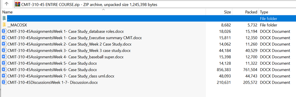(New Full Course Guide) CMIT-310-45 Assignments Study Solution Download Champlain College