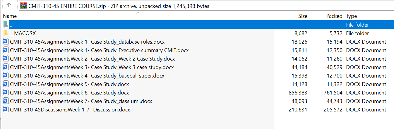 (New Full Course Guide) CMIT-310-45 Assignments Study Solution Download Champlain College
