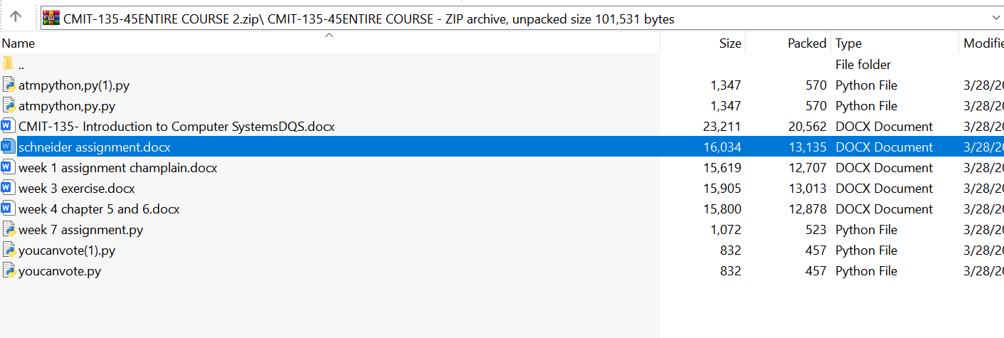 (New Full Course Guide) CMIT-135-45 Etire Course Champlain College