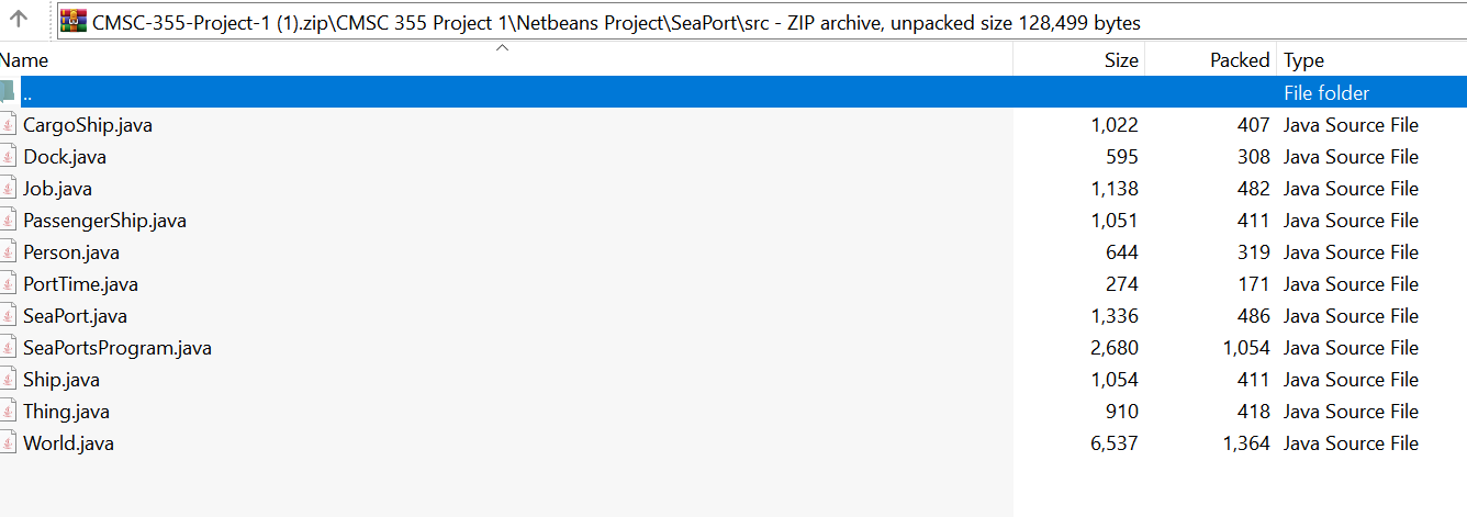 CMSC-355-Project-1 Solution Download
