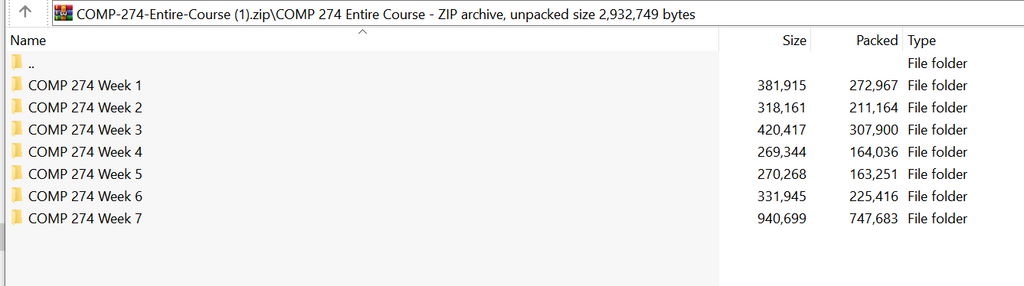 (New Full Course Guide) COMP 274 Entire Course Study Solution Download