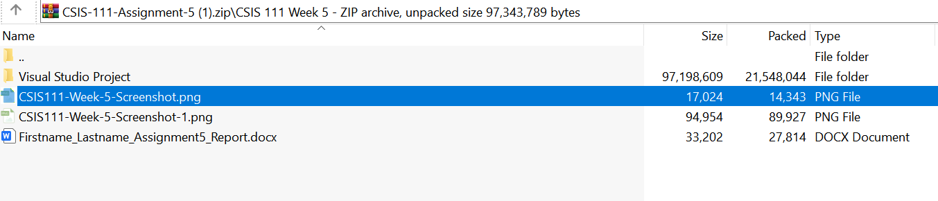 (New Full Course Guide) CSIS 111 Module Week 1-8 Study Solution Download