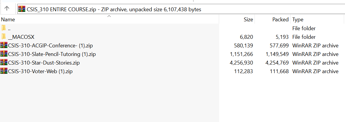 (New Full Course Guide) CSIS 310 Entire Course Liberty University