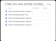 (New Full Course Guide) CYBR 210 - Foundations of Cybersecurity Champlain College