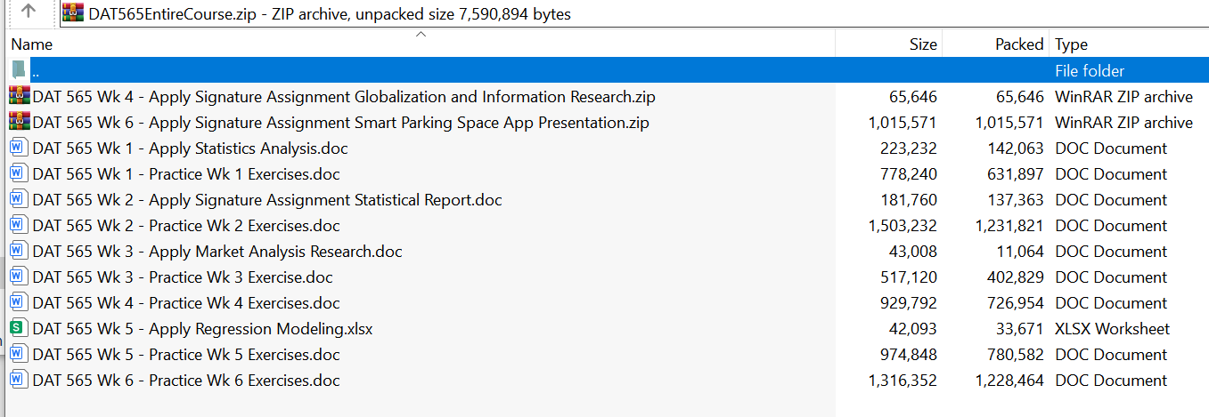 (New Full Course Guide) DAT 565: Data Analysis and Business Analytics University of Phoenix