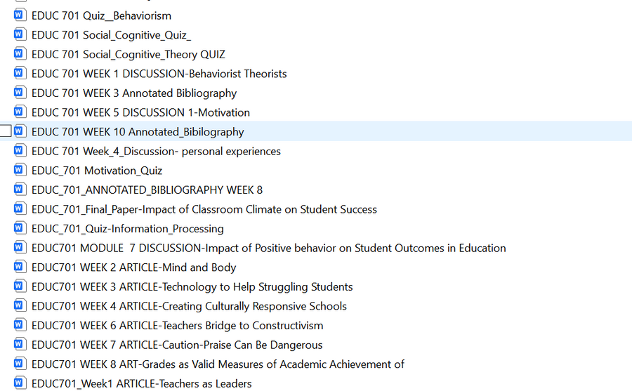 Download: EDUC701 Theories of Development - Liberty University.zipped Full Course