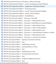 New: EXP 105 G30 UAGC Entire Course Assignments Download Bundle