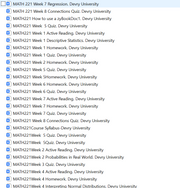 Download: MATH221 STATISTICS FOR DECISION MAKING Devry Uni Entire Course Assignments