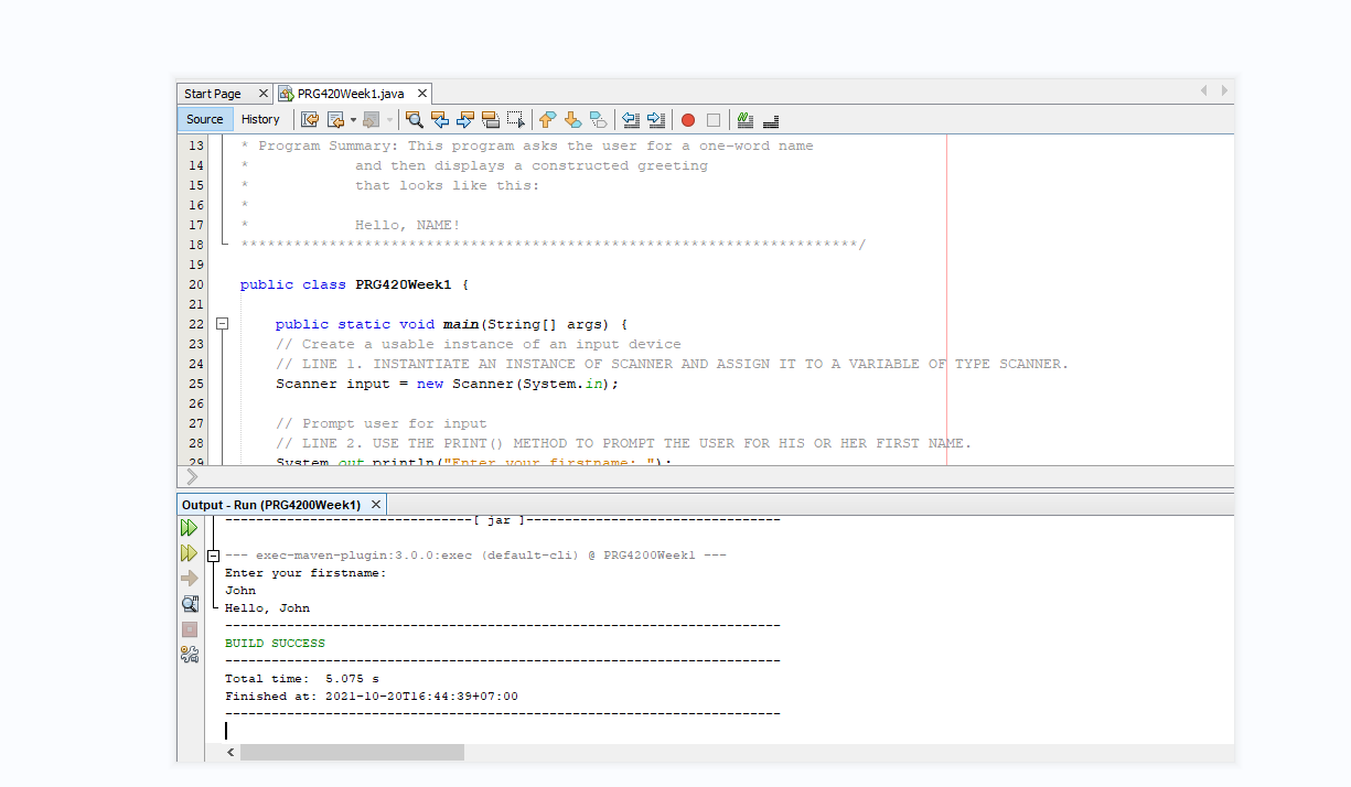 (New Full Course Guide) PRG 420 PRG/420 Java Programming I - University of Phoenix