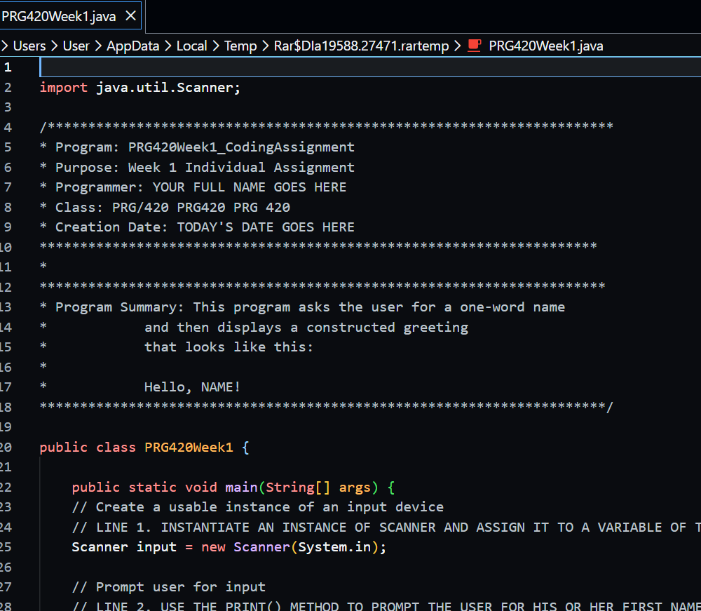 (New Full Course Guide) PRG 420 PRG/420 Java Programming I - University of Phoenix