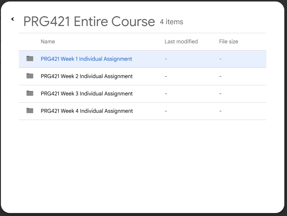 (New Full Course Guide) PRG 421 Java Programming II - University of Phoenix