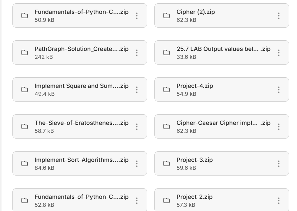 (New Course Guide) Python Assignments Study Guide Download