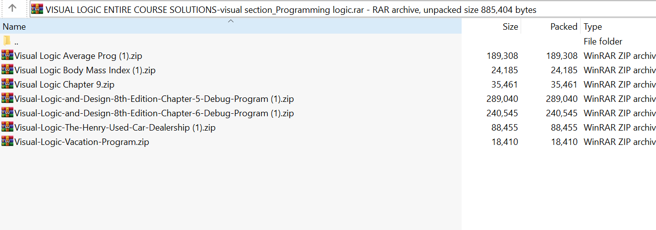 (New Full Course Guide) Visual Logic and Design Program Solutions Download
