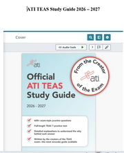 Actual ATI TEAS Study Guide ebook Screenshots 2026-27