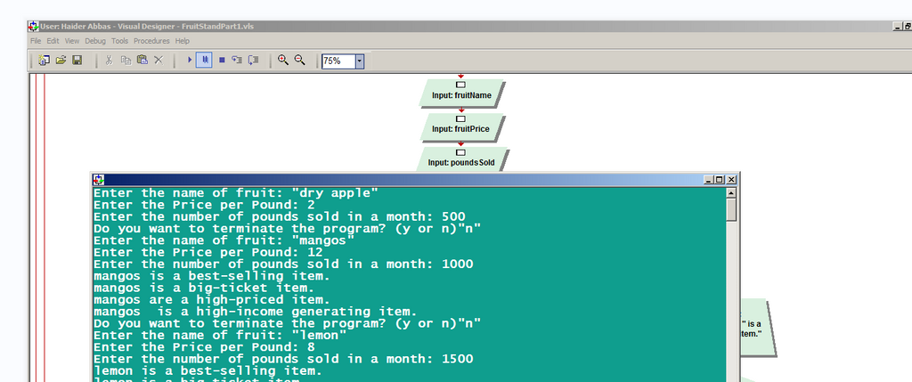 (New Course Guide) Fruit stand project part 1 and Part 2 Solution Download