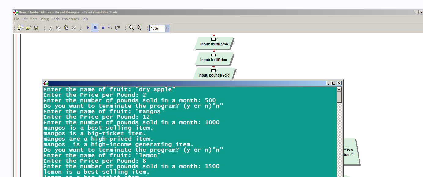 (New Course Guide) Fruit stand project part 1 and Part 2 Solution Download